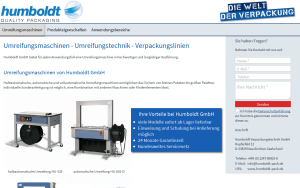 Humboldt GmbH Umreifungsmaschinen - Umreifungstechnik - Verpackunglinien