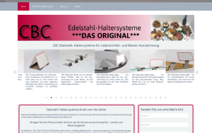 CBC Edelstahl-Haltersysteme